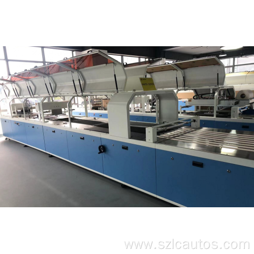 pants folding bagging tearing sealing stacking machine